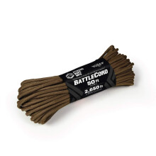 Atwood Rope MFG BattleCord 5.6MM - 2650lb Resistencia (Coyote, 50)