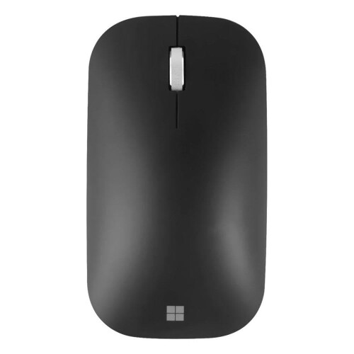 Microsoft Microsoft Modern Mobile Mouse Black - Comfortable Right/Left Hand Use design with Metal Scroll Wheel Wireless Bluetooth for PC/Laptop/Desktop wor
