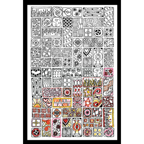 Kit de Zenbroidery Cubista Tobin, Blanco