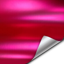 VViViD+ Premium-Vinylfolienrolle in satiniertem Chrom und Pink mit Air-Release-Klebetechnologie (1 Fuß x 5 Fuß)