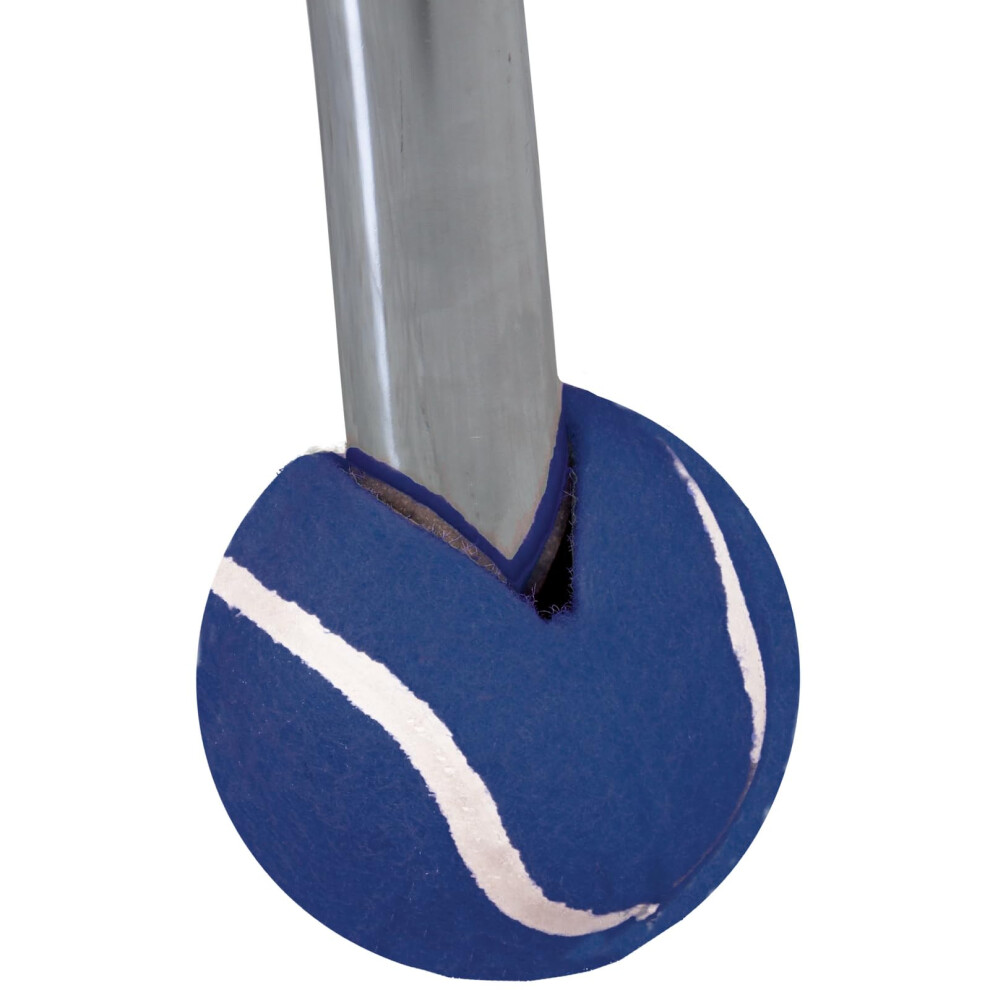 Really Good Stuff Furniture Sliders Blue - 24Pk - Quiet Chair Leg Caps And Furniture Feet - Sturdy Walker Glides Floor Protectors-Reduce Noise From 192407019706