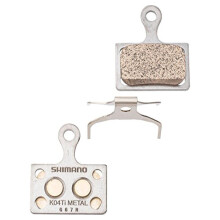 Shimano K04Ti Metalen Remblokken, Grijs, 1 Paar