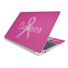MightySkins Carbon Fiber Skin voor Lenovo IdeaPad S340 15" (2019) - Survivor | Beschermend, Duurzaam