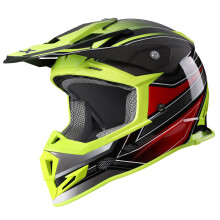 GLX GX23 Dirt Bike/Motocross Helma  Sear Yellow Medium  Schvleno DOT