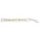 Beistle White Grattis p 60-rsdagen Glitterad Satin Sash - 1st 1