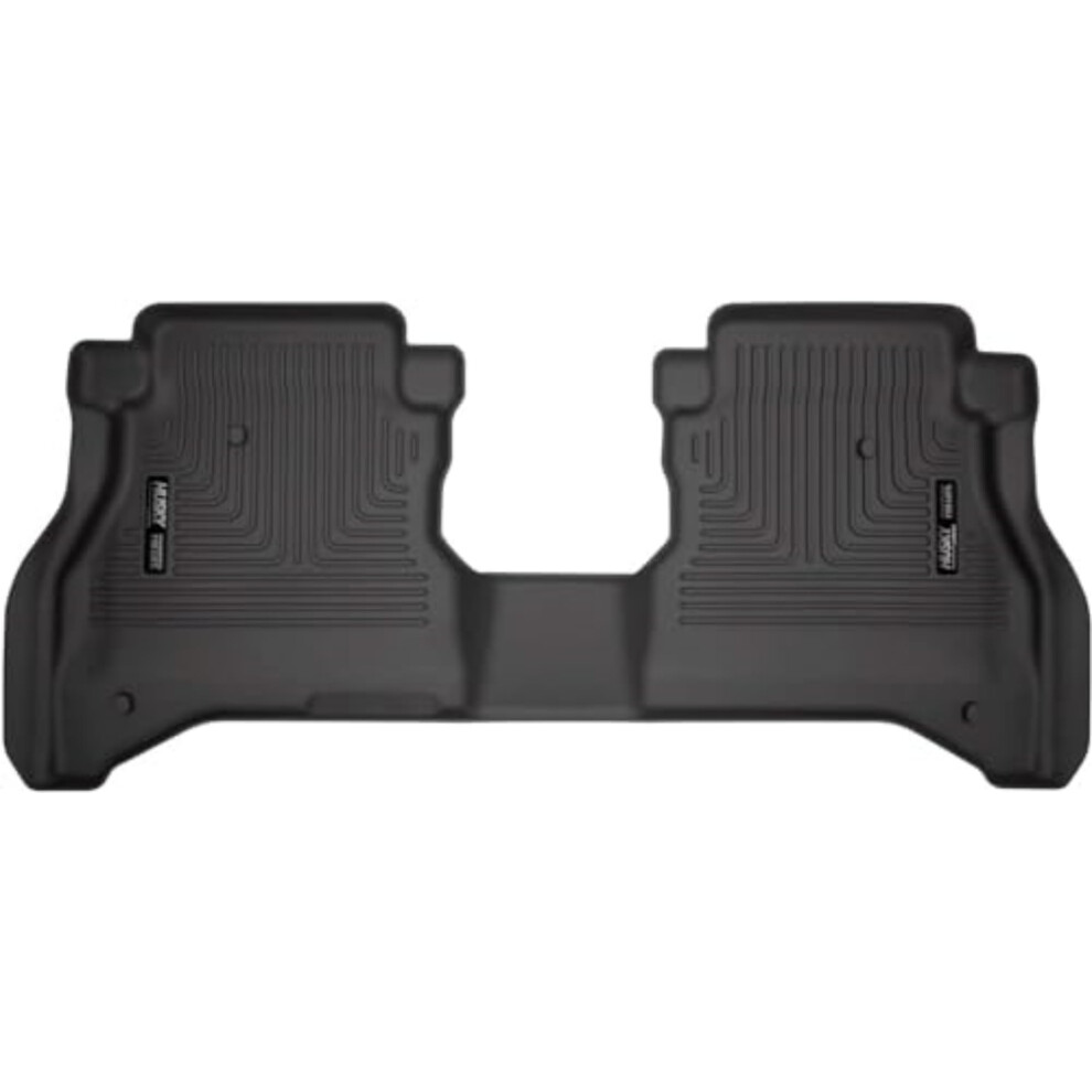 Husky Liners Weatherbeater Floor Mats | Fits 2020-2025 Jeep Gladiator | 2Nd Row 1-Pc - 14881 Black 753933148812