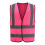 AYKRM rosa Warnweste (XS-8XL) (X-Large Pink) 2