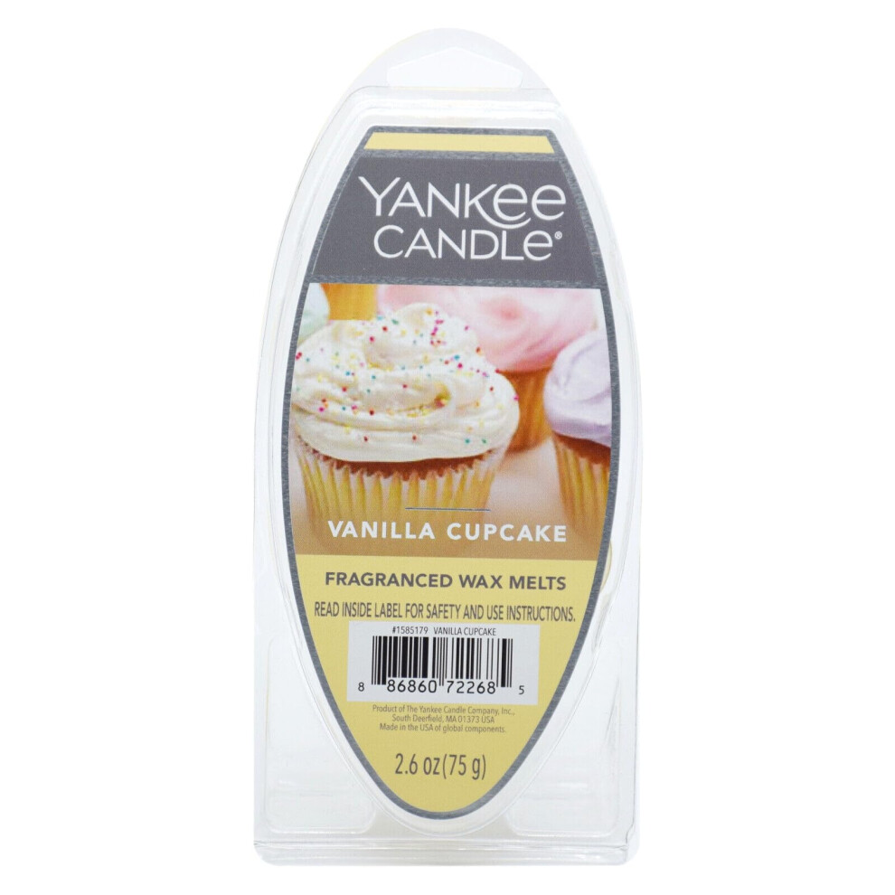 Yankee Candle Vanilla Cupcake Fragranced Wax Melts