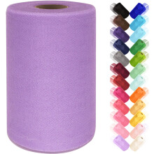 Tll-Stoffrolle, 15,2 cm x 100 Yards (300 Fu), Tllband, transparentes Netznetz fr DIY Tutu-Rock, Geschenkverpackung, Hochzeit, Babyparty, Gebu
