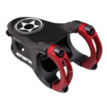 Spank Split 35 Enduro Trail Stelo per bicicletta anodizzato Shotpeen Attacco manubrio universale per ciclismo Attacco manubrio per mountain bike