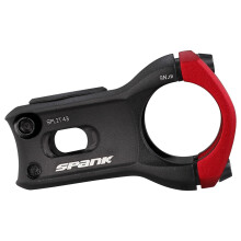 Attacco manubrio Spank Split Enduro Trail Shotpeen anodizzato (43 mm) Attacco manubrio universale per mountain bike Attacco manubrio per mountain