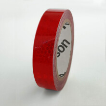 Hochintensives Retro-Reflektorband (HXREF) [4 Rollen] 1"""" (25 mm) x 10 Yards Rot