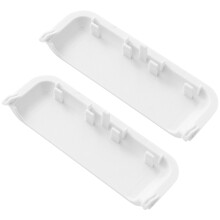 AMI PARTS W10861225 W10714516 Maniglia per porta infrangibile 2 pezzi Parti di ricambio per asciugatrice Sostituisce W10861225VP AP5999398 PS1173