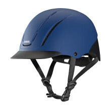 Troxel Spirit Casque d'quitation couverture complte, profil bas, rglable, quipement d'quitation de scurit, taille S (6-1/2-6-7/8) Bleu m