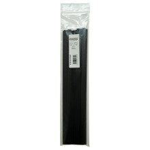 Polyvance polypropen + 15 % glasfiber (PP + GF15) plastsvetsstnger 30 fot Svart
