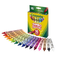 Crayola Jumbo Crayons-16/Pkg