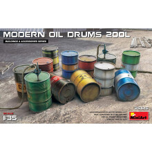 MIN35615 - Miniart 1:35 - Modern Oil Drums (200l)