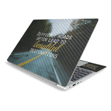 MightySkins Carbonfaser-Schutzhlle fr Lenovo IdeaPad S340 15"" (2019)  schwierige Straen | Schtzendes, langlebiges, strukturiertes Carbonfase