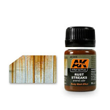 AK-Interactive Rust Streaks - 35 ML / 1,18 Fl.Oz Jar 013 - Modelbygningsmaling og -v?rkt?j # AK-013