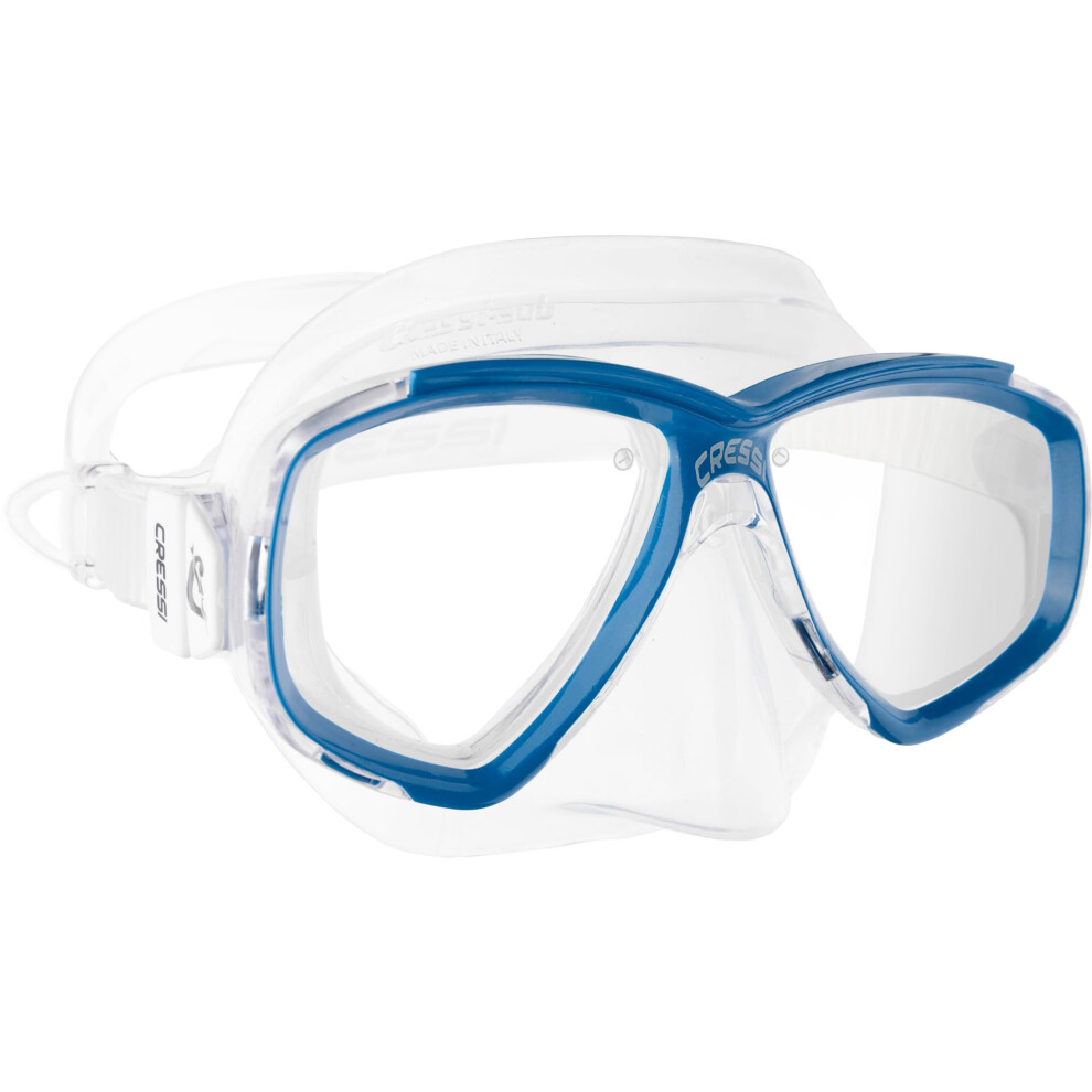 Cressi Perla Mask - Separate Glass Mask For Fishing, Freediving, Snorkelling And Diving, Unisex Adult