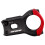 SPANK Split Enduro Trail Shotpeen Anodized Bicycle Stem Black/Red 38mm 2