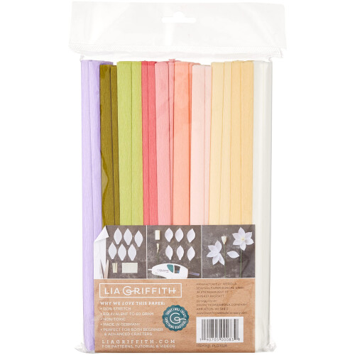 Extra Fine Crepe Paper 10/Pkg-Secret Garden 1