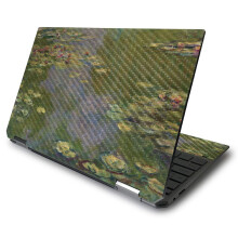 MightySkins Carbon Fiber Skin pro HP Spectre x360 13,3"""" Gem-Cut (2020) - Leknny | Ochrann trvanliv povrchov prava z uhlkovch vlken | Snadn
