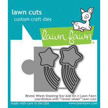 Lawn Fawn Lawn Cuts Custom Craft Die - LF1792 Reveal Wheel Shooting Star Add-On