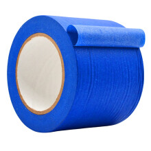 WOD MTC5 farvet maskeringstape Bl? 4 tommer x 60 yds. Farverige l?rermalere Tape for sjov g?r-det-selv-kunst og h?ndv?rk Lab-m?rkning Skrive- og