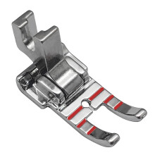 FQTANJU 1/4 inch Metal Patchwork Quilting Foot P60801 for Singer Featherweight 221 222and Low Shank Sewing Machine