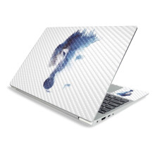 MightySkins Skin in fibra di carbonio per Lenovo IdeaPad S340 15"""" (2019) - Attraverso molte tempeste | Finitura protettiva e durevole in fibra d