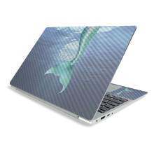 MightySkins Skin in fibra di carbonio per Lenovo IdeaPad S340 15"""" (2019) - Sono davvero una sirena | Finitura protettiva e durevole in fibra di
