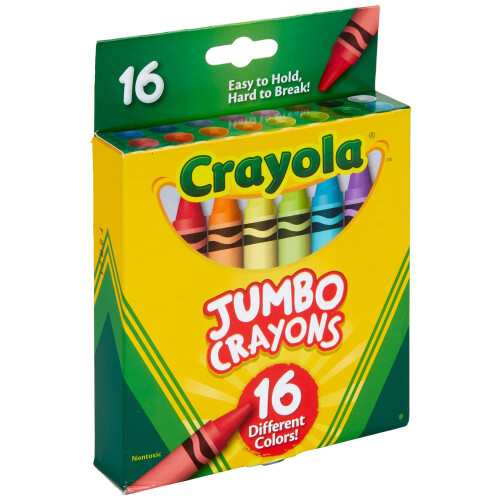 Crayola Crayola Jumbo Crayons-16/Pkg 1