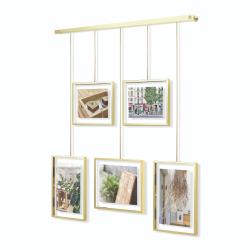 Umbra Umbra Photo Frames, Matte Brass, normal