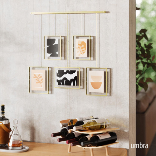 Umbra Umbra Photo Frames, Matte Brass, normal 1