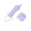 Pet Nursing Bottle Feeding Set With Removable-Lightpurple 1