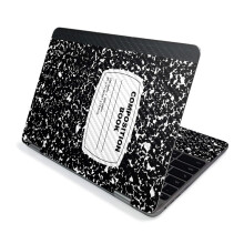 MightySkins Carbon Fiber Skin Voor Samsung Chromebook Plus V2 12" (2019) - Notitieboekstijl | Textuur