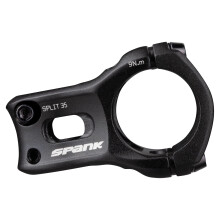 Spank Split 35 Enduro Trail Stelo per bicicletta anodizzato Shotpeen Attacco manubrio universale per ciclismo Attacco manubrio per mountain bike