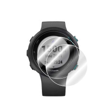 IPG voor Garmin Swim 2 GPS Zwemmen Smartwatch Screenprotector (2 eenheden) Onzichtbare Ultra HD Heldere film Anti-kras Huidbeschermer - Glad/zelfhers