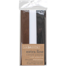 Extra Fine Crepe Paper 3/Pkg-Basic