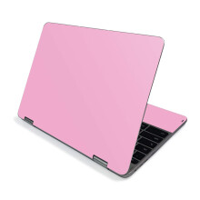 MightySkins Skin voor Samsung Chromebook Plus V2 12" (2019) - Solid Pink | Beschermend en Duurzaam