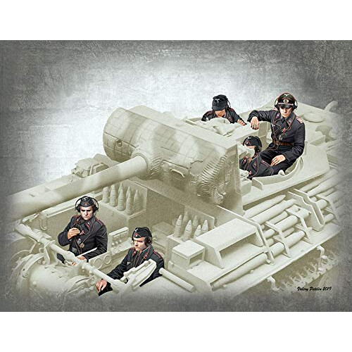 MAS35201 - Masterbox 1:35 - German Tank Crew 1944-1945