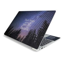 MightySkins Carbon Fiber Skin voor Lenovo IdeaPad S340 15" (2019) - Hustle | Beschermend, Duurzaam