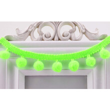 20 Jardin Pom Fringe Trim Mini Ball Tupsu naisille 4/5 tuumaa leve pehme hapsutettu nauha vaatteille Vuodevaatteet Tyyny Peitto Verholaukku Ompelut