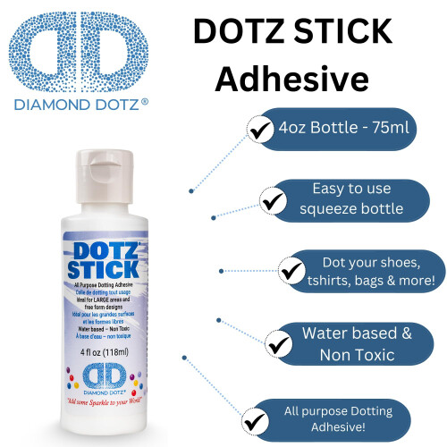 DIAMOND DOTZ - DOTZ Stick - Diamond Art Lijm, 4oz 1