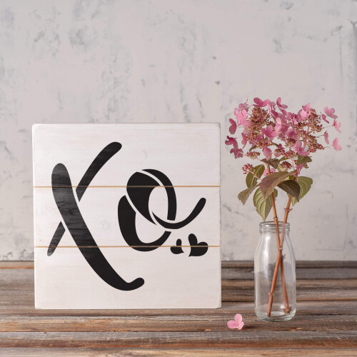 Xo Valentin Stencil - Valentin Valentin Stencils Valentin Stencil Love Stencils Love Stencil 2