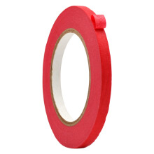 WOD MTC5 farvet maskeringstape r?d 3/8 tomme x 60 yds. Farverige l?rermalere Tape for sjov g?r-det-selv-kunst og h?ndv?rk Lab-m?rkning Skrive- og