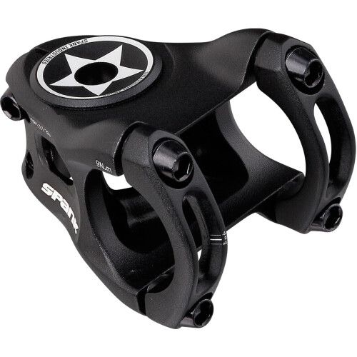 Spank Split Enduro Trail Shotpeen Anodized Bicycle Stem Black 43mm