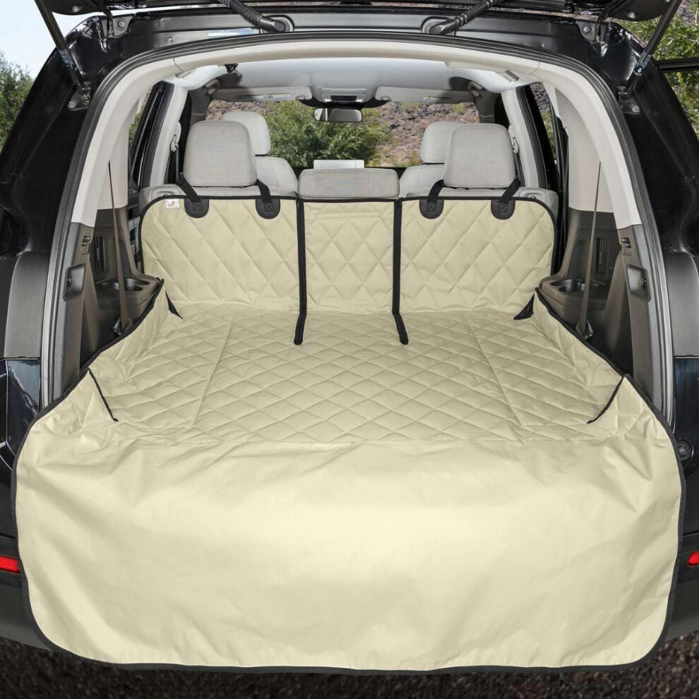 4Knines Suv Cargo Liner Trunk Protector For Vehicles Durable Cargo Mat For Suv Compatible With 60/40 Split Seats & Armrest Pass-Through Waterproo 817858020711