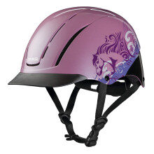 Casque d'quitation Troxel Spirit Pink Dreamscape Pinkdreamscape XS